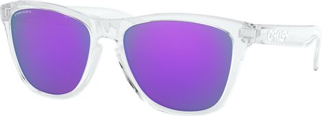 Oakley Frogskins Sunglasses / Prizm Violet / Transparent / Ref: OO9013-H755