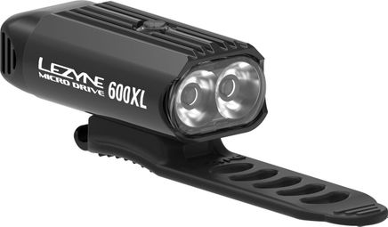 Lezyne New LED Micro Drive 600XL Fanale anteriore nero
