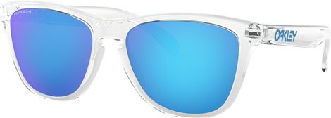 Oakley Frogskins Sonnenbrille Crystal Clear / Prizm Sapphire / Ref. OO9013-D055