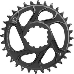 SRAM X-SYNC EAGLE Direct Mount Chainring, 6mm Offset 12 Speed, Black