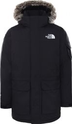 The North Face Recycled Mc Murdo Black Parka For Men