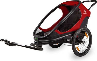 Hamax outback One Child Trailer Red Black