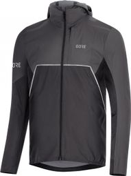 GORE Wear R7 Partial Gore-Tex INFINIUM Hooded Jacket black grey