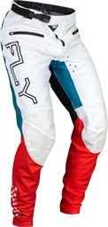 Fly Racing Fly Rayce Pantaloni Blu/Bianco/Rosso