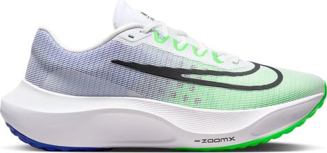  Zapatilla de Running Nike Zoom Fly 5 - Blanco Verde Azul