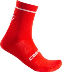 Castelli Entrata 9 Pair of Socks Red