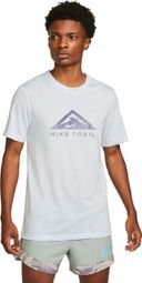 Nike Dri-Fit Trail Grey/Blue short-sleeve T-shirt