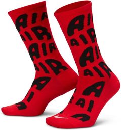 Nike Everyday Essentials Socken Rot Weiß Unisex