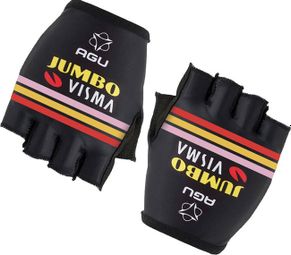 Agu Team Jumbo Visma Triple Victory Short Gloves Black / Multicolored