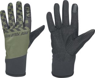Northwave Winter Active Long Gloves Black/Green