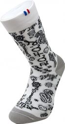 Rafa'l Funny Graffiti / White Socks