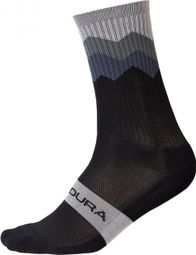 Paar Endura Crest Line Socken Schwarz