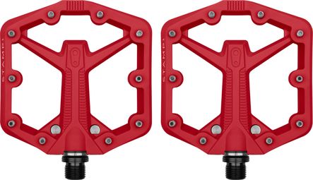 Crankbrothers Stamp 1 Gen 2 - Small Flat Pedals Red