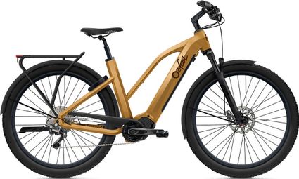 VTC Électrique O2 Feel Vern Urban Power 8.2 Mid Shimano Deore 10V 720 Wh 27.5'' Jaune Indiana