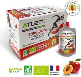 Pack compote énergétique - Pomme abricot (x18)
