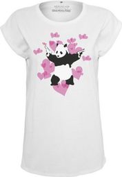 T-shirt BANKSY PANDA HEART