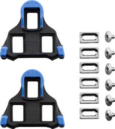 Shimano Blue SM-SH12 Road Cleats 2° on Front