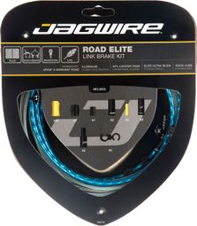 Kit Câble et Gaine Route Jagwire Road Elite Link pour Frein Bleu