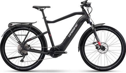 Haibike Trekking 6 High Bicicleta Eléctrica Híbrida Shimano Deore 10S 630 Wh 27.5'' Negra 2023