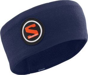 Headband Salomon Original Blue Unisex
