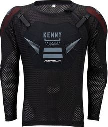 Kenny Reflex Vest Zwart/Rood