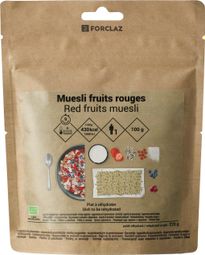 Gevriesdroogd ontbijt FORCLAZ Muesli rood fruit ORGANIC 100 g