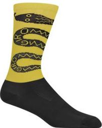 Giro Comp High Rise Socks Yellow / Black