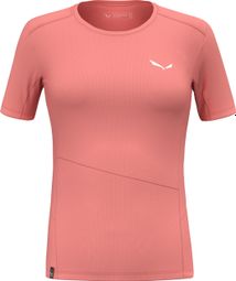 T-Shirt Femme Salewa Puez Sporty Dry Rose