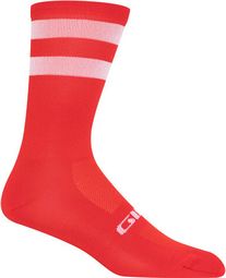 Chaussettes Giro Comp High Rise Rouge Brillant