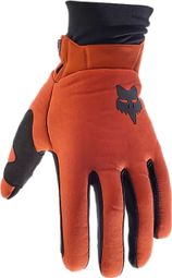 Fox Defend Thermo Orange gloves
