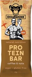 CHIMPANZEE 100% Natural Protein Bar Coffee & Hazelnut 40g