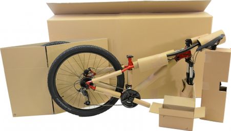 Kit completo per la spedizione della bici