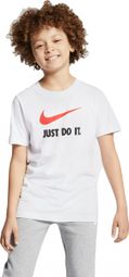 T-Shirt Manches Courtes Enfant Nike Sportswear JDI Blanc 