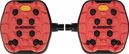 Look Trail Grip Flat Pedals Red