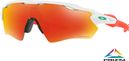 Oakley Radar EV XS Path Youth Glasses Polished White / Prizm Ruby OJ9001-1131