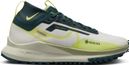 Damen Trailrunningschuhe Nike React Pegasus Trail 4 GTX Weiß Gelb Grün