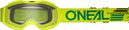 O'Neal B-10 Solid Yellow Clear Goggle
