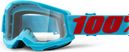 Maschera 100% STRATA 2 | Vertice Rosso Blu | Vetri trasparenti