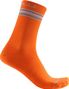 Pair of Castelli GO W 15 Orange Socks