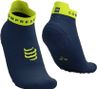 Compressport Pro Racing Socks v4.0 Run Low Blue Green