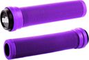 Ein Paar Odi Longneck Flangeless Grips 135mm Violett