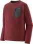 Polaire Patagonia R1 Air Crew Homme Rouge