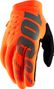 Children&#39;s Long Gloves 100% Brisker Orange Fluo