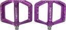 Pair of Neatt Oxygen V2 8 Pin Purple Flat Pedals