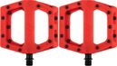 Pair of Red DMR V11 Flat Pedals