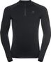 Maillot Manches Longues 1/2 Zip Odlo Performance Warm Eco Gris 