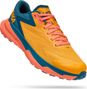 Chaussures de Trail Hoka One One Zinal orange Bleu Femme