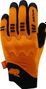 Long Gloves Racer Gloves Velo Mixte D3O Rock 3 Black / Orange