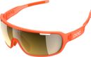 Gafas de sol Poc Do Half Blade Naranja fluorescente Violeta Espejo dorado