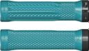 Paire de Grips OneUp Lock-On Turquoise